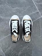 MAISON MIHARA YASUHIRO HANK OG SOLE CANVAS LOW BLACK, Ophalen of Verzenden, Zo goed als nieuw, Overige materialen