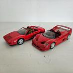 2x FERRARI SCHADEAUTO's:  328 GTS en F50 CABRIO, Ophalen of Verzenden, Gebruikt, Auto, Bburago