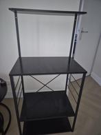 VidaXL magnetronkast- zwart- 60x39,6x123 cm- 4 Laags, Huis en Inrichting, Ophalen, 50 tot 100 cm, Zo goed als nieuw, 25 tot 50 cm
