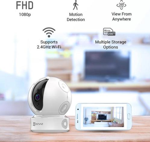 Ezviz camera - hou je huisdier op afstand in de gaten, Audio, Tv en Foto, Videobewaking, Gebruikt, Binnencamera, Ophalen of Verzenden