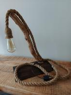touwlamp / takkenlamp, Huis en Inrichting, Lampen | Hanglampen, Ophalen, Nieuw, Minder dan 50 cm, Modern en landelijk
