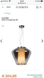 Hanglamp, Ophalen, Zo goed als nieuw, Glas, 50 tot 75 cm
