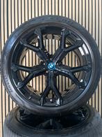 Org. 21” BMW 741M X5 X6 G05 G06 Zwart Breedset Zomerbanden, ., 275 mm, Banden en Velgen, 21 inch