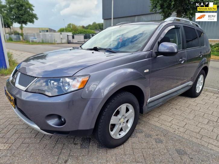 Mitsubishi Outlander 2.4 Inspire 2WD, Nieuwe Apk, Nap, Zeer, Auto's, Mitsubishi, Te koop, Outlander, ABS, Airbags, Airconditioning