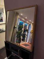 Gratis houten spiegel 70x70, Huis en Inrichting, Woonaccessoires | Spiegels, Ophalen, Gebruikt, Vierkant, Minder dan 100 cm