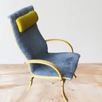 Scandinavische Lounge Fauteuil Vintage, Ophalen, Hout, Scandinavisch, Huysmans