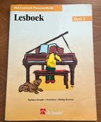 Piano lesboek deel 3  Hal Leonard, Gebruikt, Overige genres, Les of Cursus, Ophalen of Verzenden