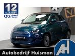 Fiat 500C Icon 42 kWh CABRIODAK ELEKTRISCH + NAVI KLEUR + CL, Stof, 4 stoelen, 229 min, Geïmporteerd