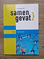 Samengevat havo scheikunde, J.R. van der Vecht, HAVO, Ophalen of Verzenden, Zo goed als nieuw