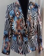 jasje,Gloockler,maat 42/44,chic,feest,bruiloft,blazer,colber, Kleding | Dames, Verzenden, Zwart, Maat 42/44 (L), Zo goed als nieuw