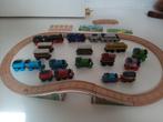 Brio rails en Thomas de trein hout, 3 metalen treintjes Tomy, Kinderen en Baby's, Ophalen of Verzenden, Zo goed als nieuw