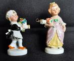 2 antieke Kerstfiguren, Ophalen of Verzenden, Gebruikt