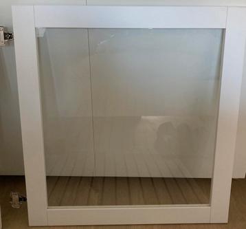 BESTA deurtje glas 60x64 inc. scharnieren beschikbaar voor biedingen