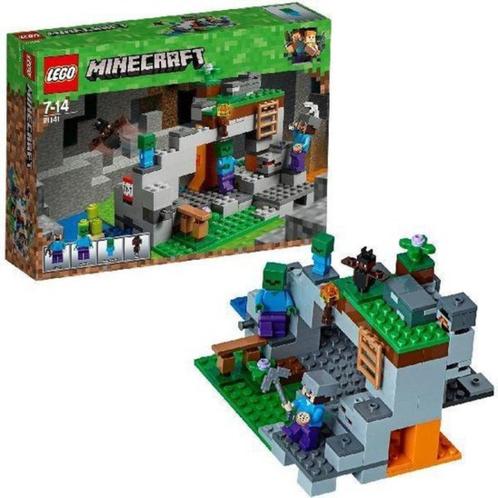 21141 LEGO Minecraft: Zombie Grot -Nieuw in doos!!, Kinderen en Baby's, Speelgoed | Duplo en Lego, Nieuw, Lego, Complete set, Ophalen of Verzenden