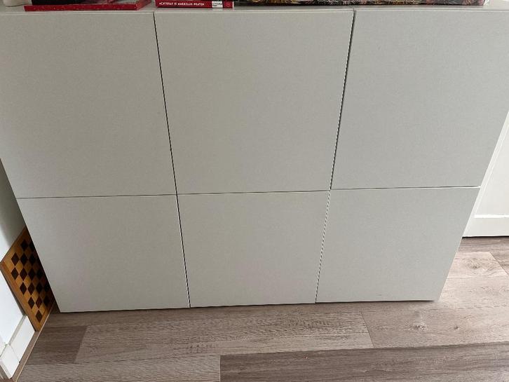 IKEA opbergkast Besta, Huis en Inrichting, Kasten | Wandmeubels, Zo goed als nieuw, 150 tot 200 cm, Minder dan 150 cm, 25 tot 50 cm