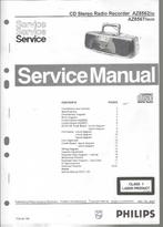 Map met Philips CD radio recorder service manuals, Verzamelen, Verzenden, Audio en Video