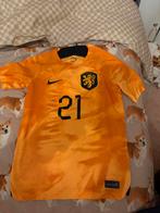 Oranje Voetbaltenue Nederlands Elftal - Frenkie de Jong, Ophalen of Verzenden, Voetbal, Gedragen, Overige maten