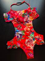 Calzedonia Badpak - Rood met Bloemen - Maat 14Y, Kleding | Dames, Calzedonia, Nieuw, Badpak, Ophalen of Verzenden