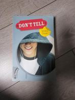 Don't tell - Engels young adult boek, Boeken, Taal | Engels, Gelezen, Fictie, Ophalen of Verzenden, Sandra Glover