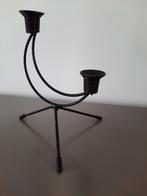 Kandelaar kaarsenhouder hoog 18,5 cm, Ophalen of Verzenden, Overige materialen, Minder dan 25 cm