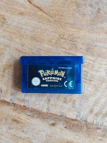 Pokemon Sapphire Gameboy Advance beschikbaar voor biedingen