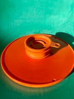 Retro Tupperware koksmaatje keukenhulp oranje set van 3, Ophalen of Verzenden, Zo goed als nieuw