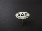 DAF ( Van Doorne Aanhangwagen Fabriek) zilverkleur speld, Verzenden, Gebruikt, Overige onderwerpen
