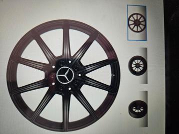 Mercedes GLA of GLB AMG velgenset incl top winterbanden beschikbaar voor biedingen