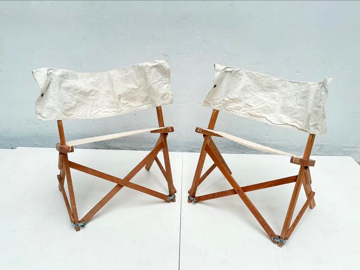 2 Italiaanse ‘Praia’ design stoelen P.G. Castiglione Gavina, Antiek en Kunst, Kunst | Designobjecten, Ophalen