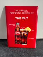 Coca Cola reklamebord in reliëf., Ophalen of Verzenden, Zo goed als nieuw, Reclamebord