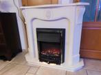 Schouw met elektrische haard, Ophalen, Gebruikt, Inbouwhaard, Elektrische haard