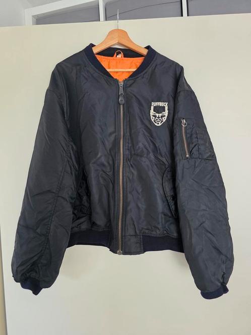 Ruffneck alliance Bomber MA-1 XL, Kleding | Heren, Jassen | Zomer, Zo goed als nieuw, Maat 56/58 (XL), Zwart, Ophalen of Verzenden