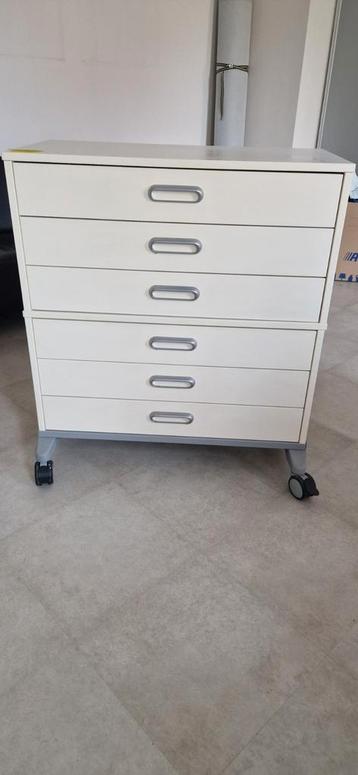 Ikea Effektiv Ladenblok - 6 Lades - Verrijdbaar beschikbaar voor biedingen