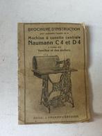 Zeldzaam instructieboekje Naumann naaimachine, Antiek en Kunst, Antiek | Naaimachines, Ophalen of Verzenden