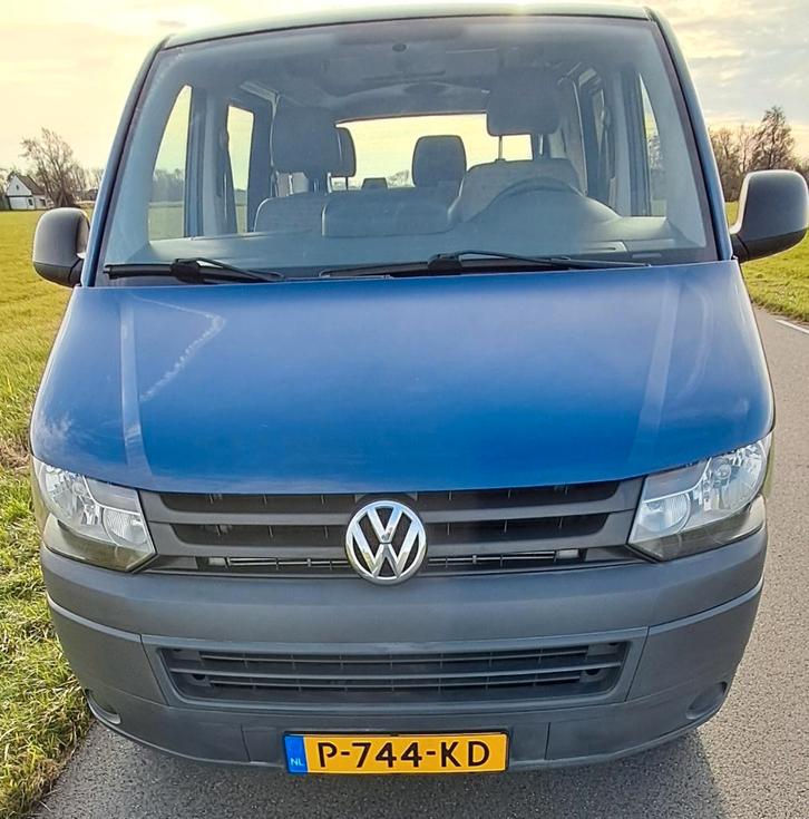 VW Transporter 2.0 TDI 140 pk 2013 bus camper, Auto's, Volkswagen, Particulier, Transporter, ABS, Airbags, Airconditioning, Boordcomputer