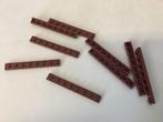 Lego plaat 1x8 bruin, Kinderen en Baby's, Speelgoed | Duplo en Lego, Ophalen of Verzenden, Gebruikt, Losse stenen, Lego