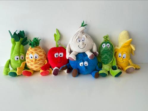 Knuffel groente en fruit 6 stuks / Goodness Gang / Lidl, Kinderen en Baby's, Speelgoed | Knuffels en Pluche, Zo goed als nieuw
