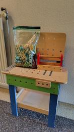 Speelgoed klustafel met gereedschap, Ophalen, Gebruikt