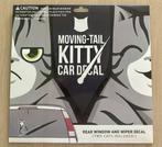 Moving-tail kitty car decal / auto sticker achterruit, Ophalen of Verzenden, Auto of Motor