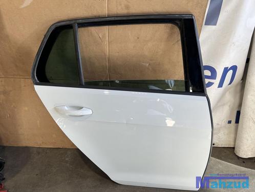 VW GOLF 7 hatchback Wit rechts achter deur portier 2013-2021, Auto-onderdelen, Carrosserie en Plaatwerk, Deur, Volkswagen, Gebruikt