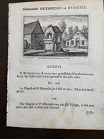 St. Petyronellas Kapelletje de Bilt, koper-gravure uit 1620, Antiek en Kunst, Ophalen of Verzenden