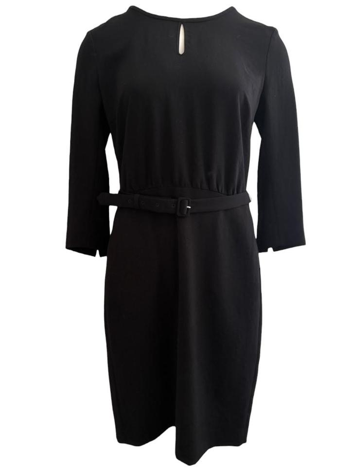 Zenggi jurk S, Kleding | Dames, Jurken, Zo goed als nieuw, Maat 36 (S), Zwart, Onder de knie, Ophalen of Verzenden