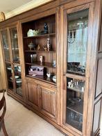 Te Koop zeer mooie VITRINE kast, Wandkast, Ophalen, Met deur(en), Zo goed als nieuw, 200 cm of meer