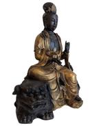 Chinese bronzen Kwan Yin, Ophalen of Verzenden, Gebruikt