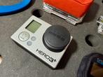 GoPro Hero 3+ (Black/Silver) met accessoires + optionele tas, Ophalen of Verzenden, Gebruikt, GoPro
