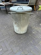 Zinken Vuilnisemmer Enschede, Ophalen, Gebruikt, 50 tot 75 cm, 40 liter of meer
