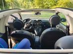 Fiat 500 Cabrio - Klaar voor de zomer! Nieuwe APK., Auto's, Fiat, Origineel Nederlands, Handgeschakeld, USB, Particulier