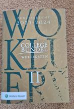 Publiekrecht 2023-2024 collegebundel (II), Boeken, Ophalen of Verzenden, Alpha, WO, Wolters Kluwer
