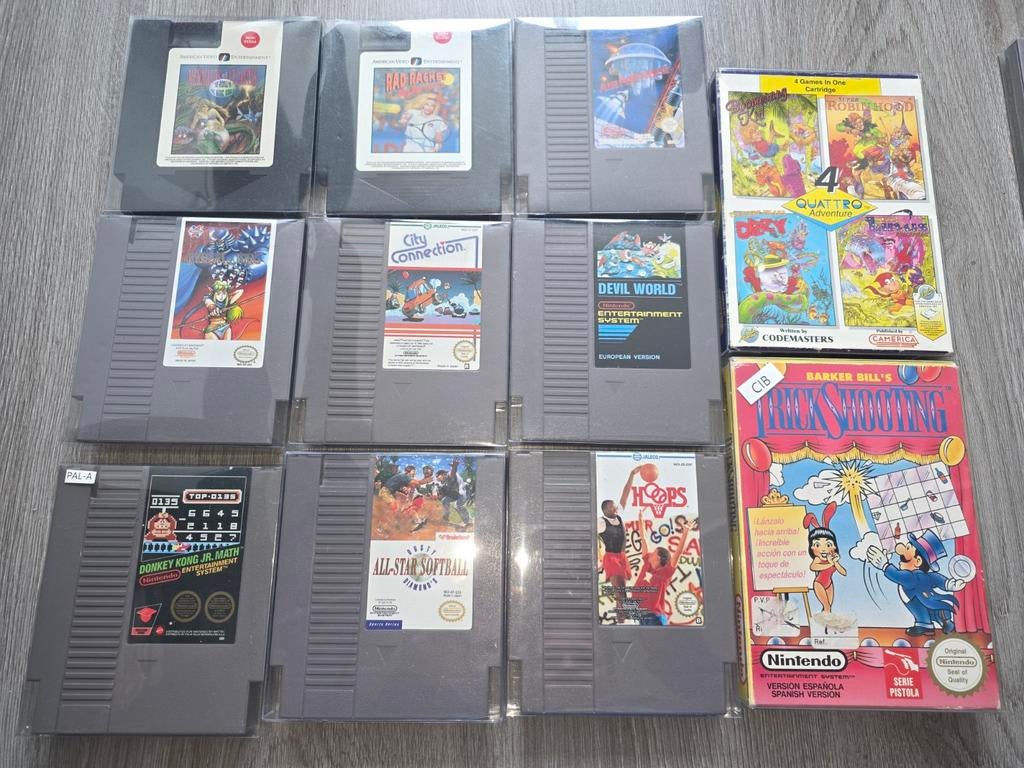 Nes games - Pal, NTSC en Unlicensed, Avontuur en Actie, Gebruikt, 1 speler, Ophalen of Verzenden