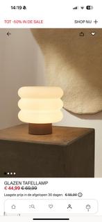 Tafellamp h&m home / nachtkast lamp 2 stuks, Ophalen of Verzenden, Nieuw, Minder dan 50 cm